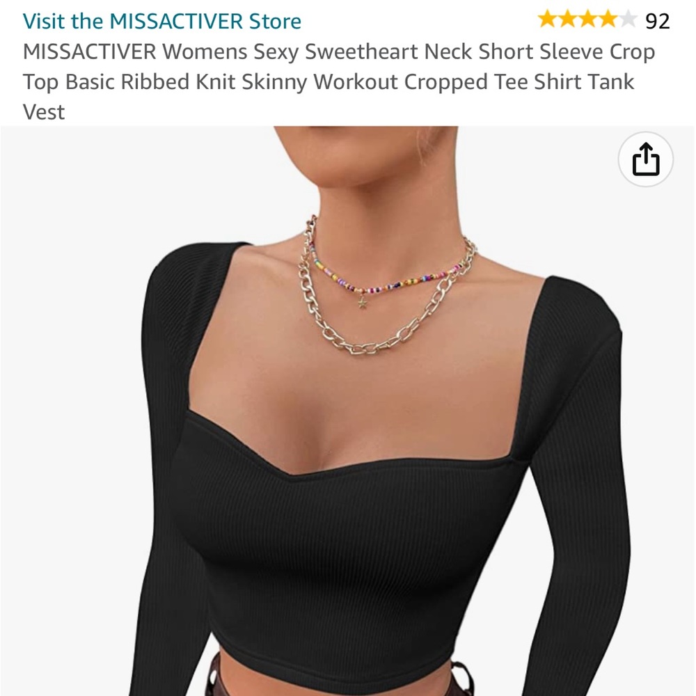 Cropped Ribbed Top